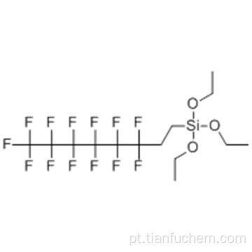 1H, 1H, 2H, 2H-Perfluoro-octiltrietoxissilano CAS 51851-37-7